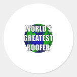 World's Greatest Roofer Stickers