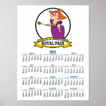 WORLDS GREATEST ROYAL PAIN WOMEN CARTOON POSTER