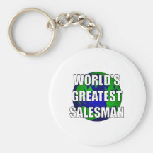 World's Greatest Salesman Key Chain