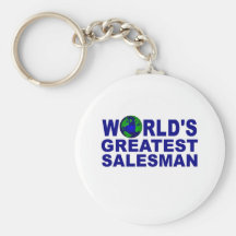 World's Greatest Salesman Keychains
