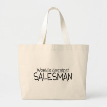 Worlds Greatest Salesman Tote Bag