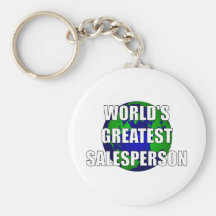 World's Greatest Salesperson Key Chains