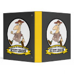 WORLDS GREATEST SCOUT LEADER MEN CARTOON binders