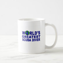 World's Greatest Scuba Diver Coffee Mugs