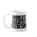 World's Greatest Secretary Mug by ryzun13 World's Greatest Secretary Mug