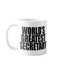 World's Greatest Secretary Mug by ryzun13 World's Greatest Secretary Mug