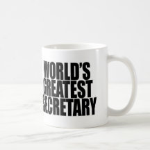 World's Greatest Secretary Mug