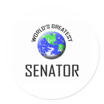 World's Greatest Senator stickers