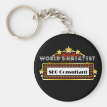 World's Greatest SEO Consultant Key Chains