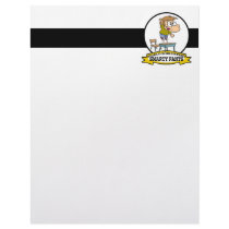 WORLDS GREATEST SMARTY PANTS BOY CARTOON CUSTOM LETTERHEAD