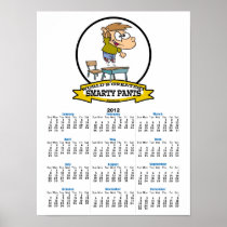 WORLDS GREATEST SMARTY PANTS BOY CARTOON PRINT