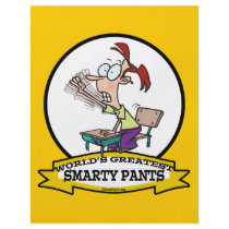 WORLDS GREATEST SMARTY PANTS CARTOON FLYER