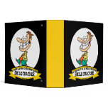 WORLDS GREATEST SMILE CRACKER CARTOON VINYL BINDER