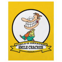 WORLDS GREATEST SMILE CRACKER CARTOON PERSONALIZED FLYER