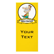 WORLDS GREATEST SMILE CRACKER CARTOON FULL COLOR RACK CARD