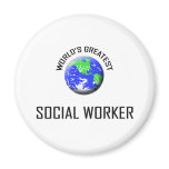 World's Greatest Social Worker magnets
