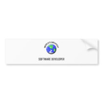 World's Greatest Software Developer bumper stickers