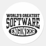 World's Greatest Software Engineer Sticker
