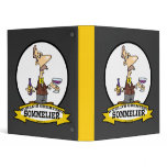 WORLDS GREATEST SOMMELIER CARTOON BINDERS