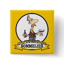 WORLDS GREATEST SOMMELIER CARTOON PIN