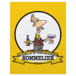 WORLDS GREATEST SOMMELIER CARTOON PERSONALIZED FLYER