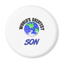 World's Greatest Son magnets by familytshirts World's Greatest Son magnets