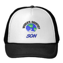 World's Greatest Son Mesh Hats