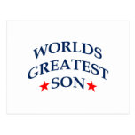 World's Greatest Son Post Card