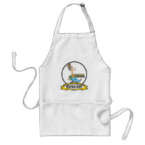 WORLDS GREATEST SOUND GUY MEN CARTOON APRON