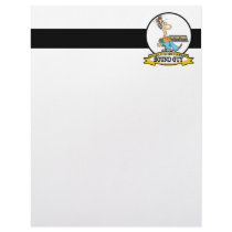 WORLDS GREATEST SOUND GUY MEN CARTOON CUSTOM LETTERHEAD