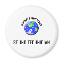World's Greatest Sound Technician magnets