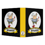 WORLDS GREATEST SPAMMER CARTOON binders