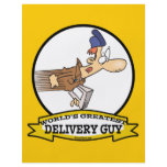 WORLDS GREATEST SPEEDY DELIVERY GUY MEN CARTOON FLYER