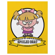 WORLDS GREATEST SPOILED BRAT CARTOON FLYERS