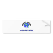 World's Greatest Step-Brothers bumper stickers