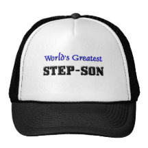 World's Greatest Step-Son Hats
