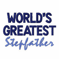 World's Greatest Stepfather embroidered shirts by MotherandFatherGifts World's Greatest Stepfather embroidered shirts