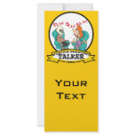WORLDS GREATEST TALKER WOMEN CARTOON PERSONALIZED RACK CARD