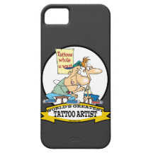 WORLDS GREATEST TATTOO ARTIST CARTOON iPhone 5 COVER