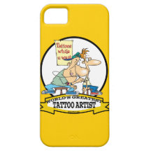 WORLDS GREATEST TATTOO ARTIST CARTOON iPhone 5 CASE