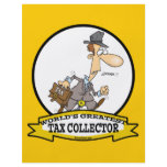 WORLDS GREATEST TAX COLLECTOR MEN CARTOON flyers
