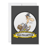 WORLDS GREATEST TAX COLLECTOR MEN CARTOON invitations