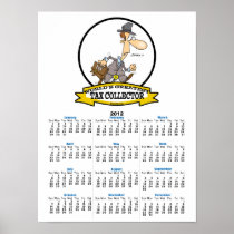 WORLDS GREATEST TAX COLLECTOR MEN CARTOON PRINT