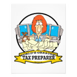 WORLDS GREATEST TAX PREPARER CARTOON INVITE