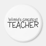 Worlds Greatest Teacher Fridge Magnet