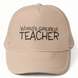 Worlds Greatest Teacher Trucker Hat