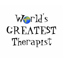 Worlds greatest therapist t-shirts