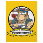 WORLDS GREATEST TRUCK DRIVER MEN CARTOON flyers