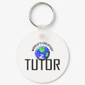 World's Greatest Tutor llaveros by jobshirt World's Greatest Tutor llaveros
