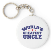 World's Greatest Uncle Key Chain
